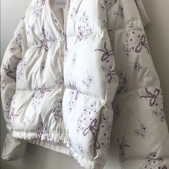 Coach jacket short puffer size M Hooded water resistant. - Picture 4 of 15